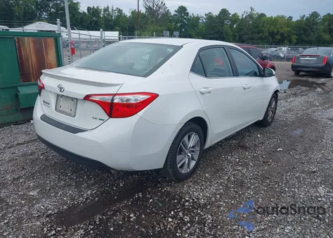 2015 Toyota Corolla Le Eco Plus z USA, uszkodzony, nr VIN 5YFBPRHE7FP275131